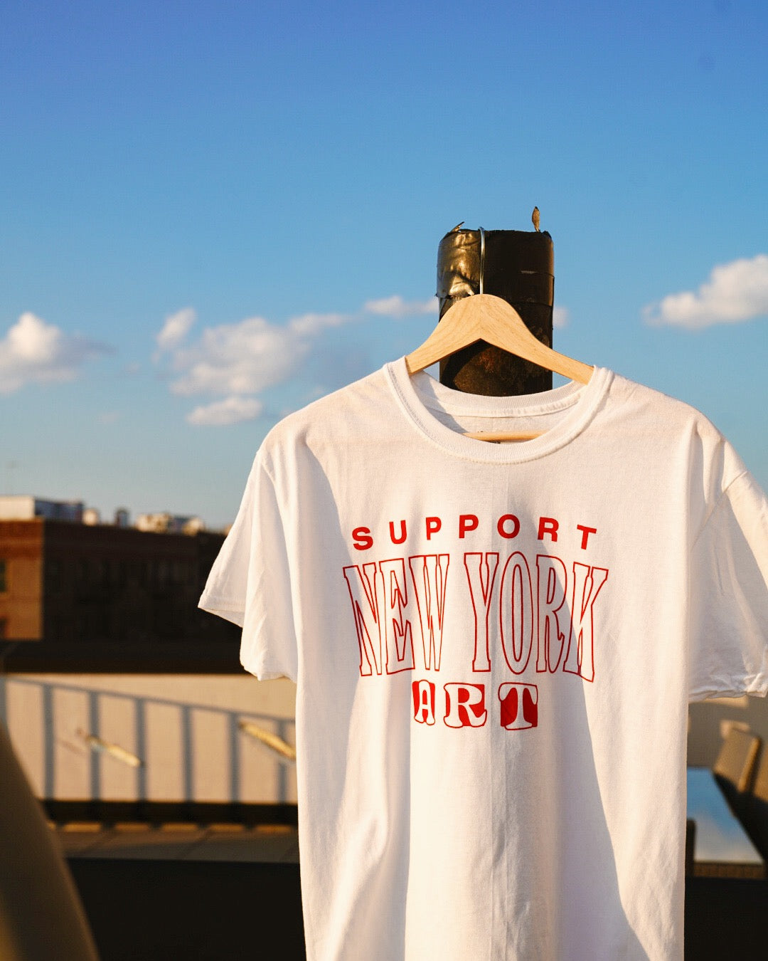 Support New York Art Tee (20% Proceeds Donated)