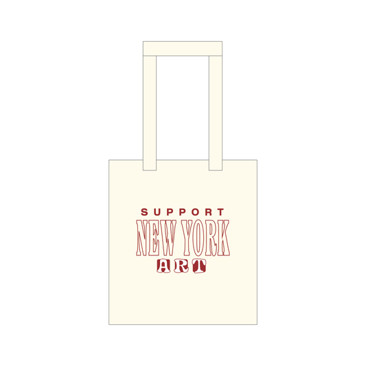 Support New York Art Tote Bag (20% Proceeds Donated)
